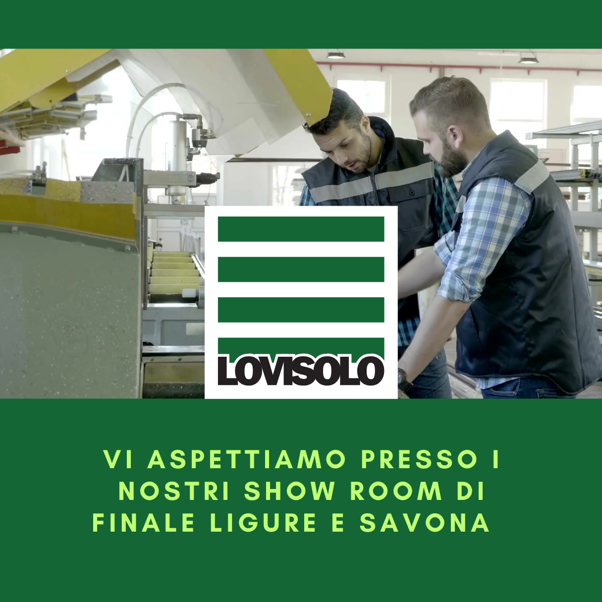 Vi aspettiamo presso i nostri show room di Finale Ligure e Savona!